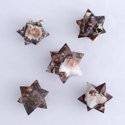 Mixed Stones Stars Set of 18 & 2 Cut Base Stars
