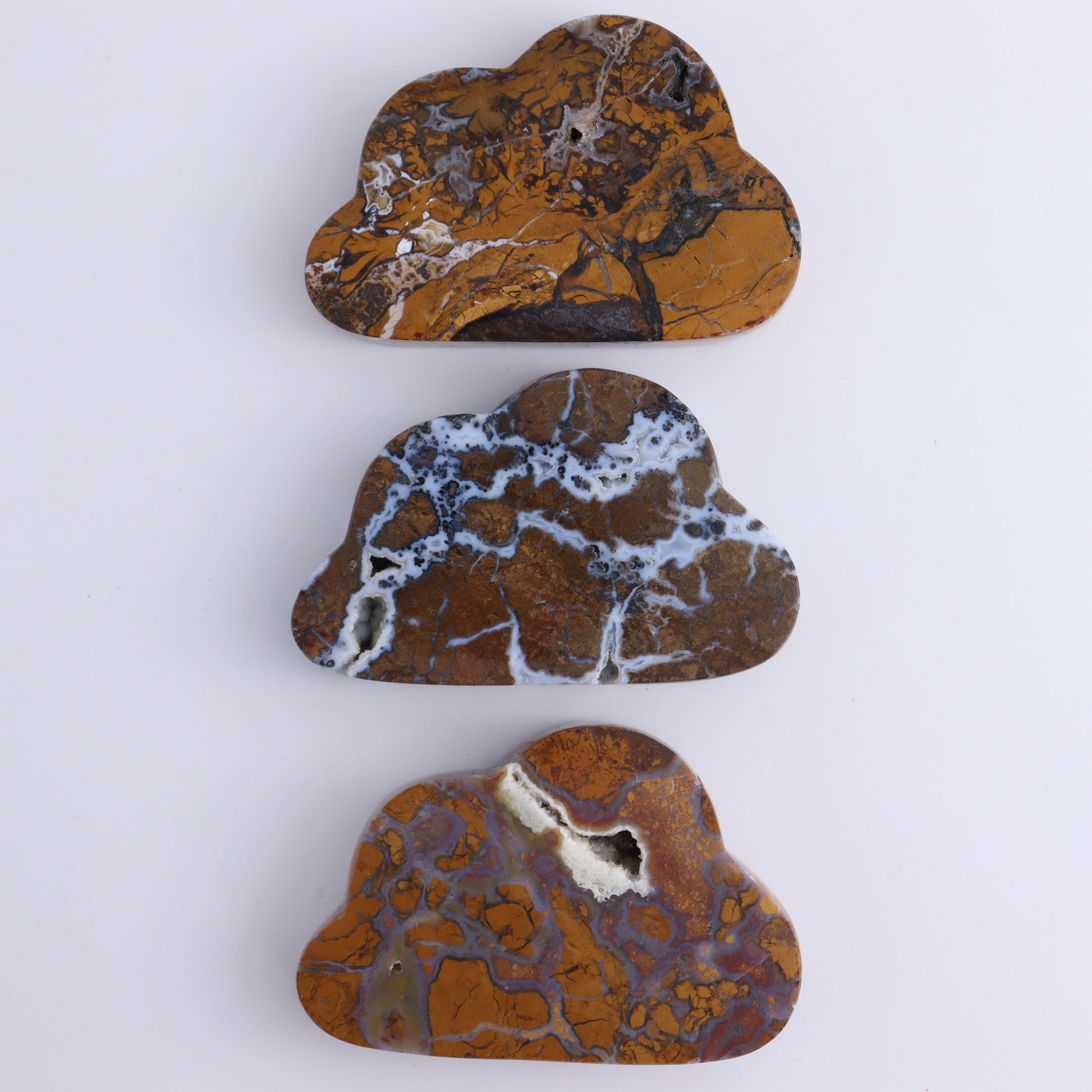 Brecciated Jasper Clouds Set of 6 - Expert Wholesale and Supplier of Wholesale Crystals & Bulk Gemstones, ["Brecciated Jasper","Clouds","Indonesia"]