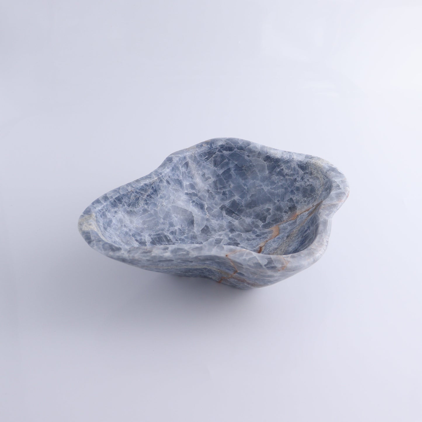 Blue Calcite Bowl - Expert Wholesale and Supplier of Wholesale Crystals & Bulk Gemstones, ["Blue Calcite","bowl","Bowls","Calcite","Mexico"]