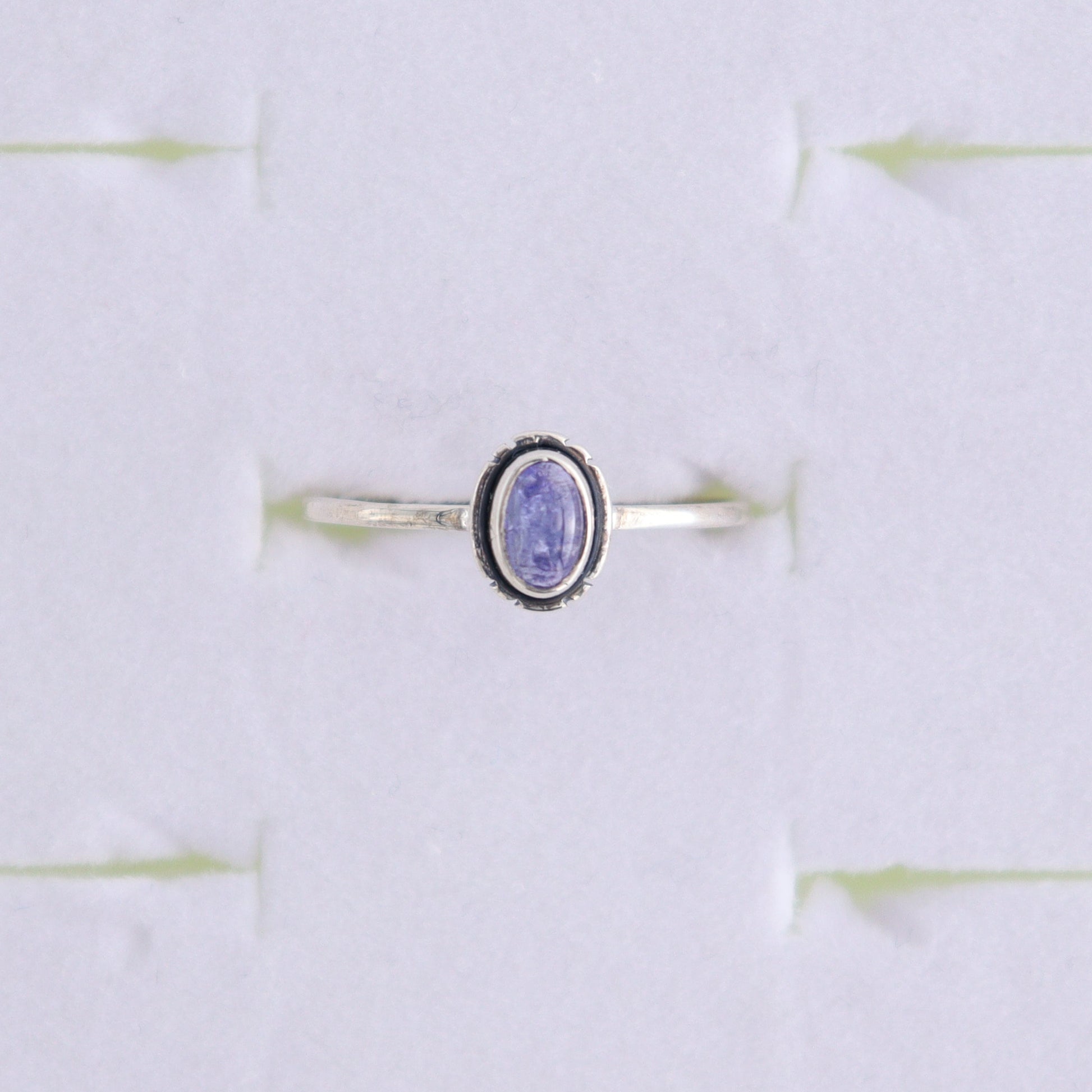 Tanzinite Rings Set of 5 (Ring Holders Not Included) - Expert Wholesale and Supplier of Wholesale Crystals & Bulk Gemstones, ["Ring","rings","sterling silver","Tanzinite"]