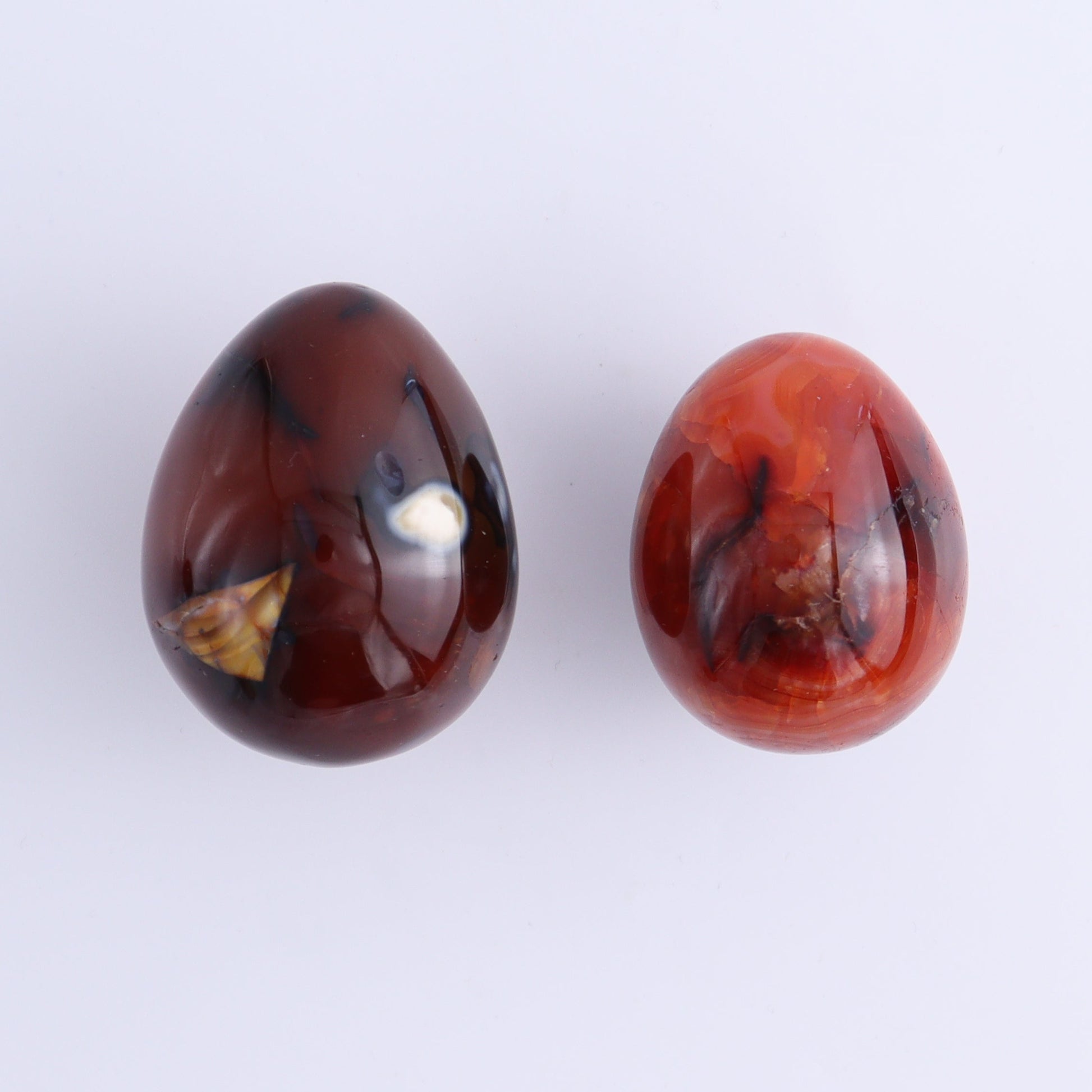 Carnelian Eggs Set of 12 - Expert Wholesale and Supplier of Wholesale Crystals & Bulk Gemstones, ["carnelian","Eggs","Madagascar"]