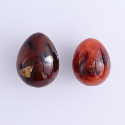 Carnelian Eggs Set of 12 - Expert Wholesale and Supplier of Wholesale Crystals & Bulk Gemstones, ["carnelian","Eggs","Madagascar"]