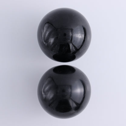 Black Tourmaline Spheres Set of 3 - Expert Wholesale and Supplier of Wholesale Crystals & Bulk Gemstones, ["Black Tourmaline","Spheres","Tourmaline"]