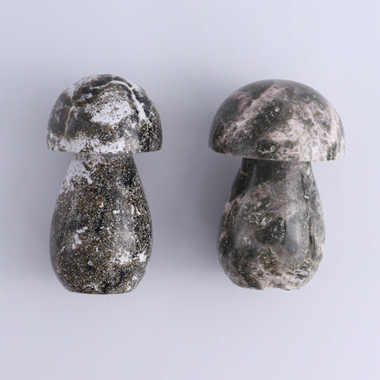 Ocean Jasper Mushrooms Set of 7 - Expert Wholesale and Supplier of Wholesale Crystals & Bulk Gemstones, ["jasper","Madagascar","Mushrooms","Ocean Jasper"]