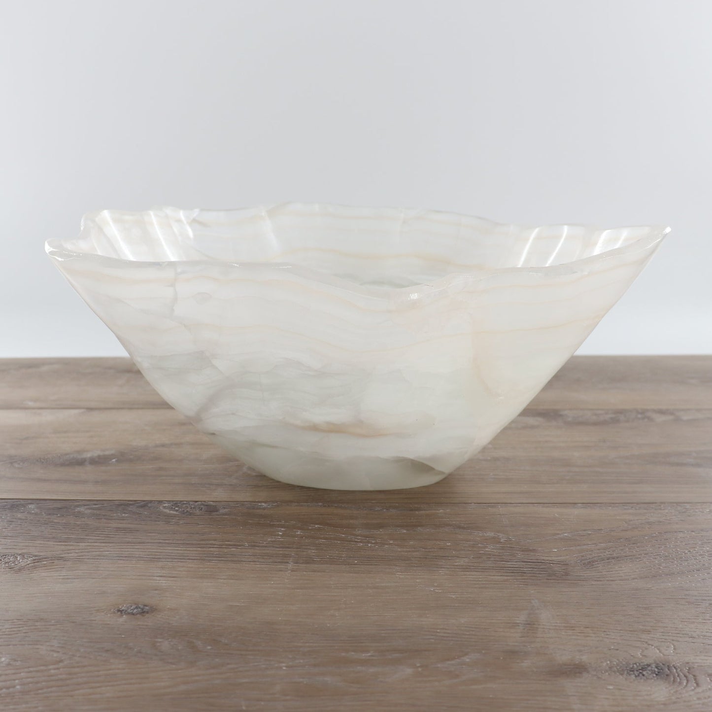 Mexican Onyx/Calcite Bowl 15"