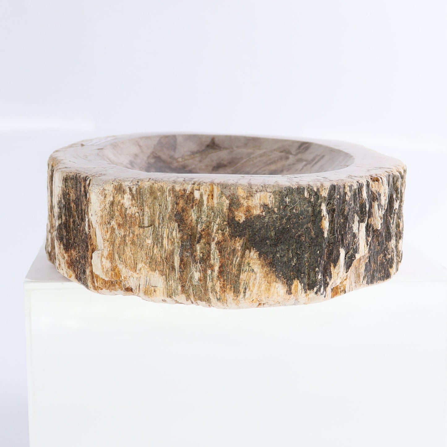 Petrified Wood Bowls Set of 2 - Expert Wholesale and Supplier of Wholesale Crystals & Bulk Gemstones, ["Bowls","Indonesia","Petrified Wood"]