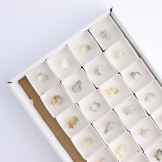 Ethiopian Opal Set of 24 - Expert Wholesale and Supplier of Wholesale Crystals & Bulk Gemstones, ["Ethiopia","ethiopian opal","Opal"]