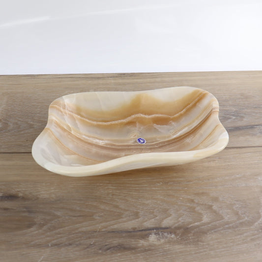 Mexican Onyx/Calcite Bowl 9"