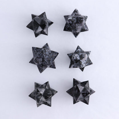 Mixed Stones Stars Set of 18 & 2 Cut Base Stars