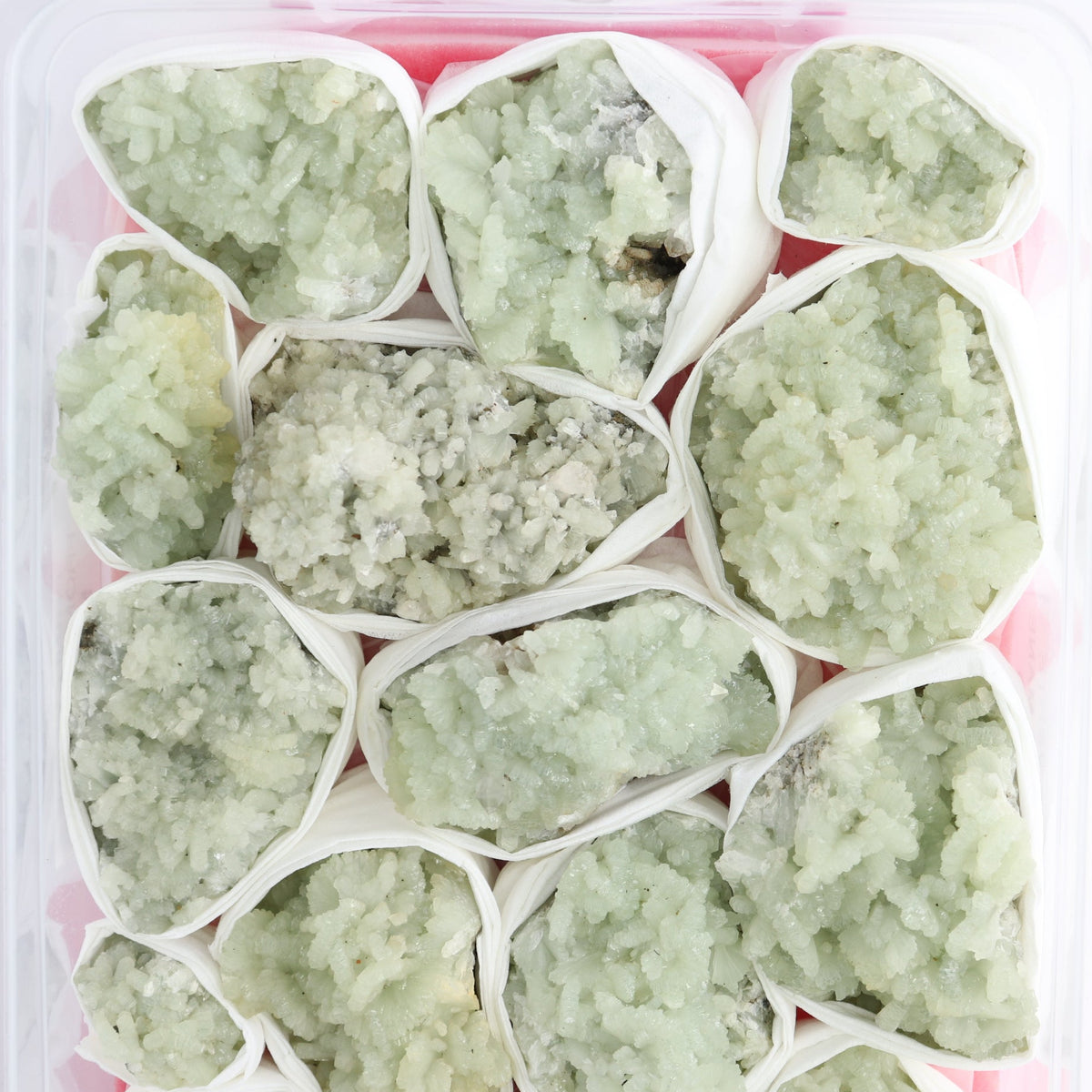 Prehnite Flat from Morocco