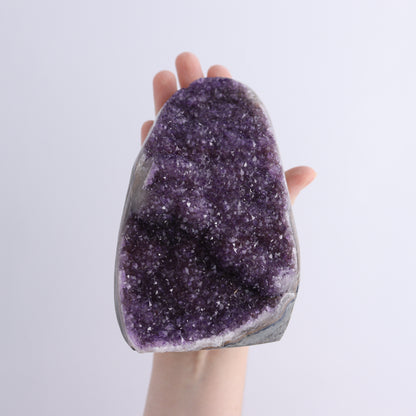 Uruguay Amethyst Set of 5 - Expert Wholesale and Supplier of Wholesale Crystals & Bulk Gemstones, ["Amethyst","Cut Base","Uruguay"]