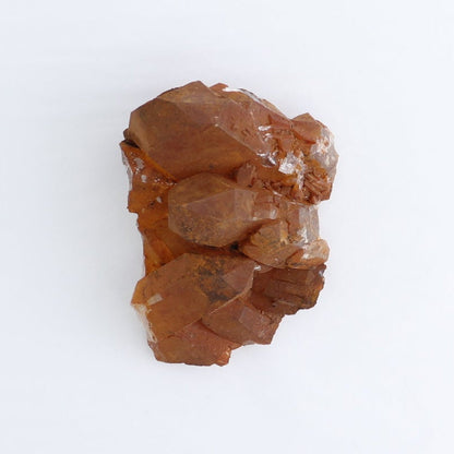 Tangerine Quartz Clusters Set of 4