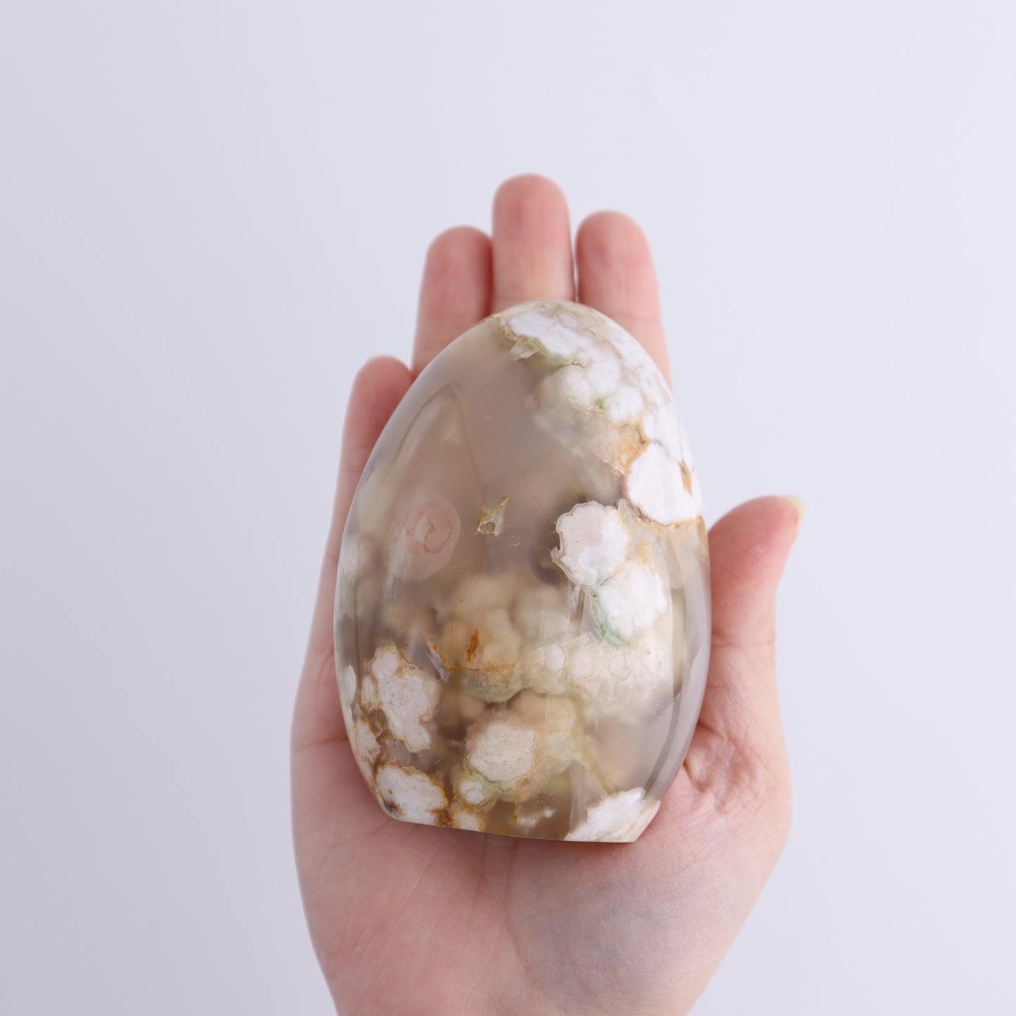 Flower Agate Freeforms Set of 6 - Expert Wholesale and Supplier of Wholesale Crystals & Bulk Gemstones, ["Flower Agate","Freeforms","Madagascar"]
