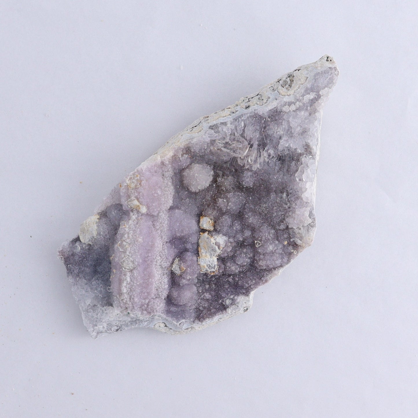 Amethyst Flower Clusters Set of 6