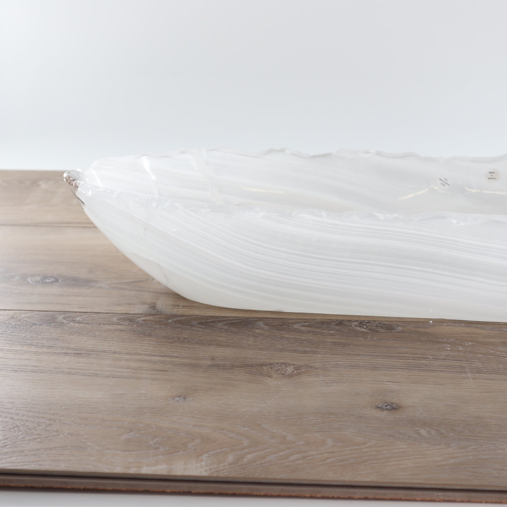 Mexican Onyx/Calcite Canoe Bowl - Expert Wholesale and Supplier of Wholesale Crystals & Bulk Gemstones, ["Bowls","Calcite","canoe","Mexico","onyx"]