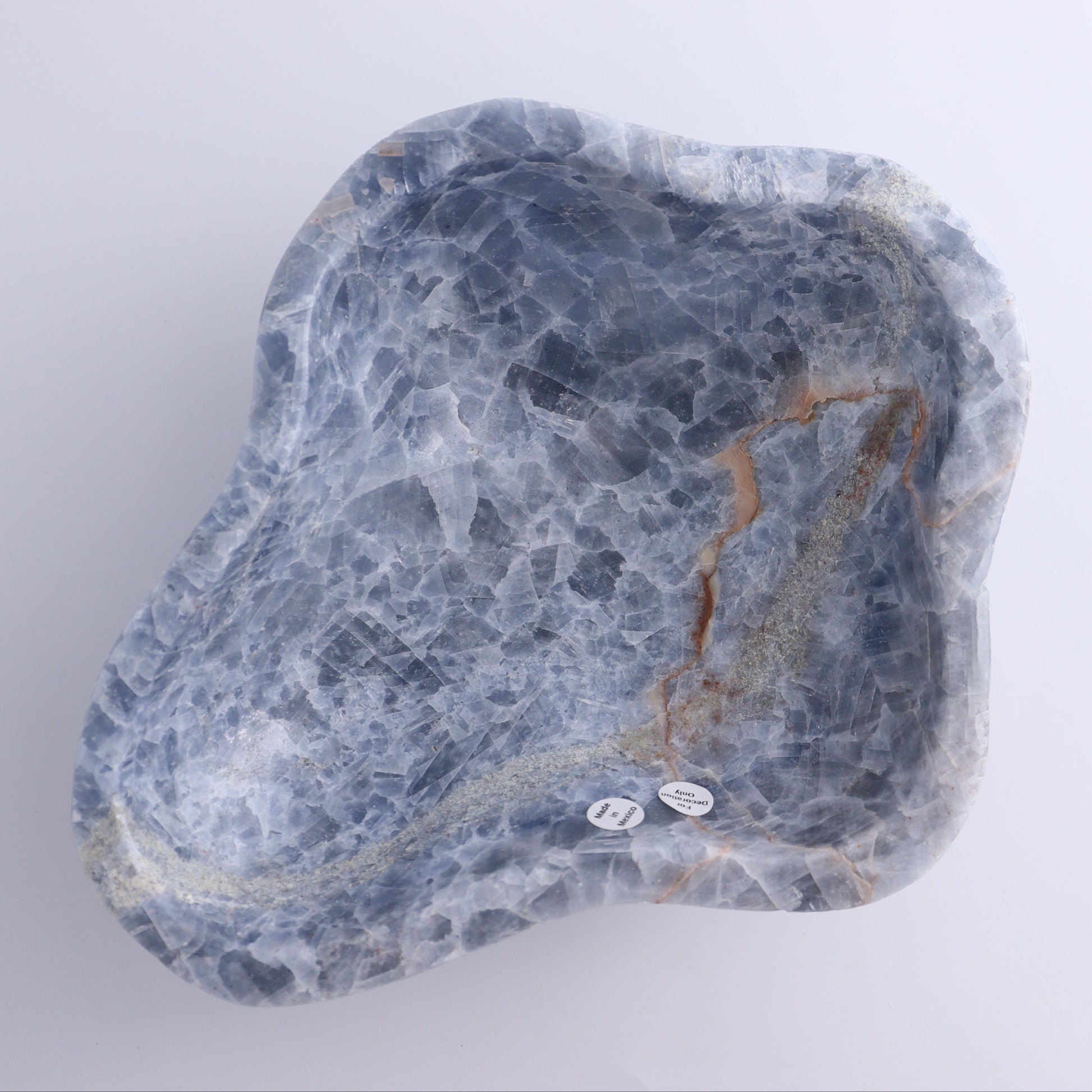 Blue Calcite Bowl - Expert Wholesale and Supplier of Wholesale Crystals & Bulk Gemstones, ["Blue Calcite","bowl","Bowls","Calcite","Mexico"]
