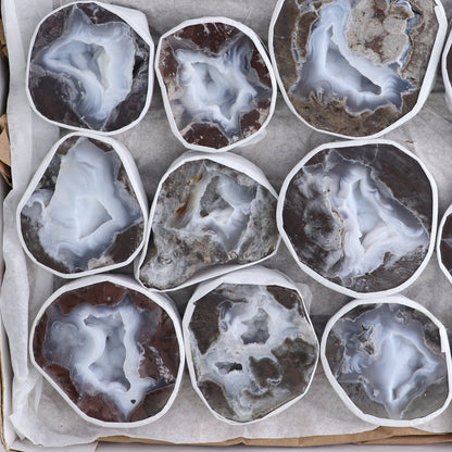 Agate Geodes Set of 16