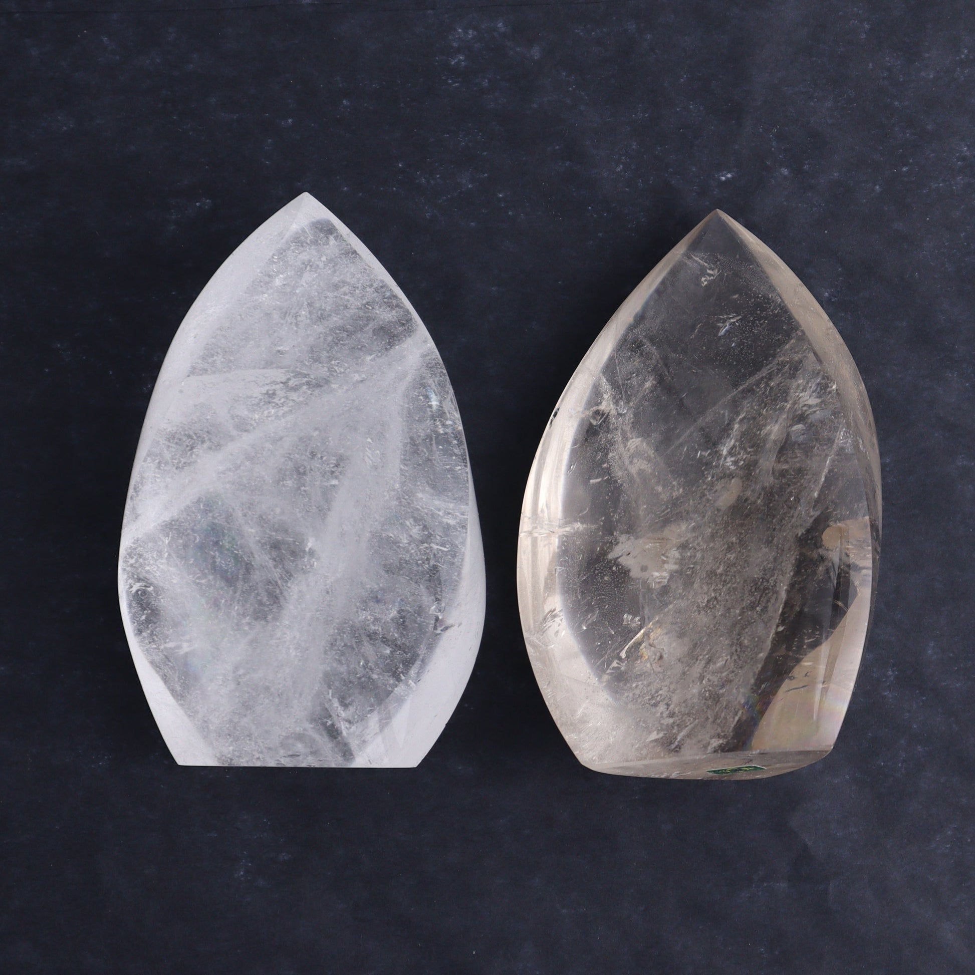 Imperfect Clear Quartz Flames Set of 6 - Expert Wholesale and Supplier of Wholesale Crystals & Bulk Gemstones, ["Brazil","Clear Quartz","flames","Quartz"]