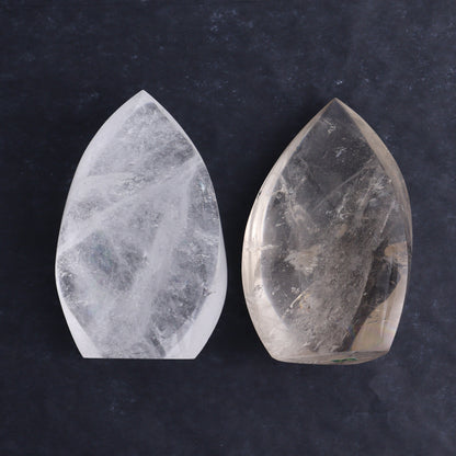 Imperfect Clear Quartz Flames Set of 6 - Expert Wholesale and Supplier of Wholesale Crystals & Bulk Gemstones, ["Brazil","Clear Quartz","flames","Quartz"]