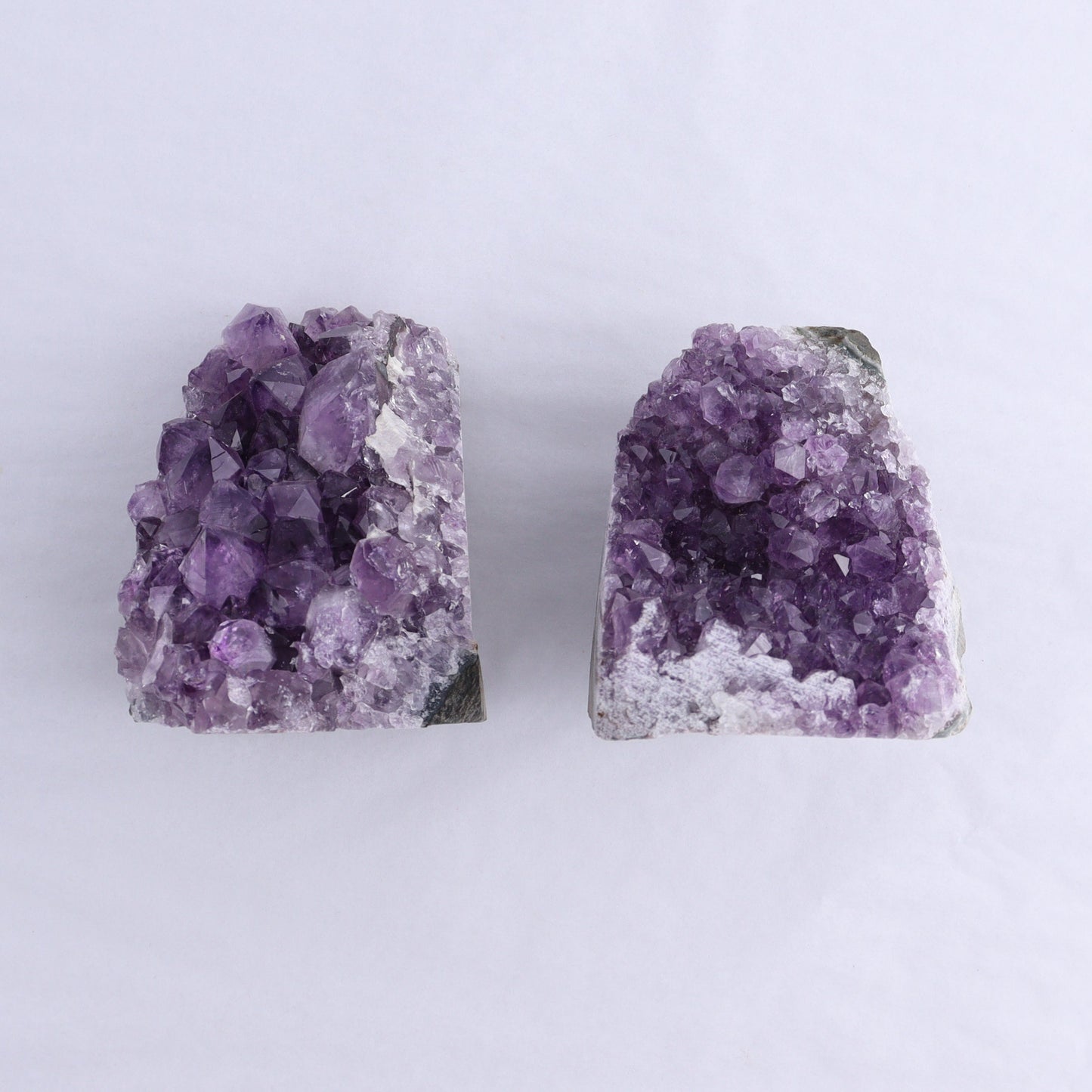 Uruguay Amethyst Cut Base Set of 8 - Expert Wholesale and Supplier of Wholesale Crystals & Bulk Gemstones, ["Amethyst","Cut Base","Uruguay"]
