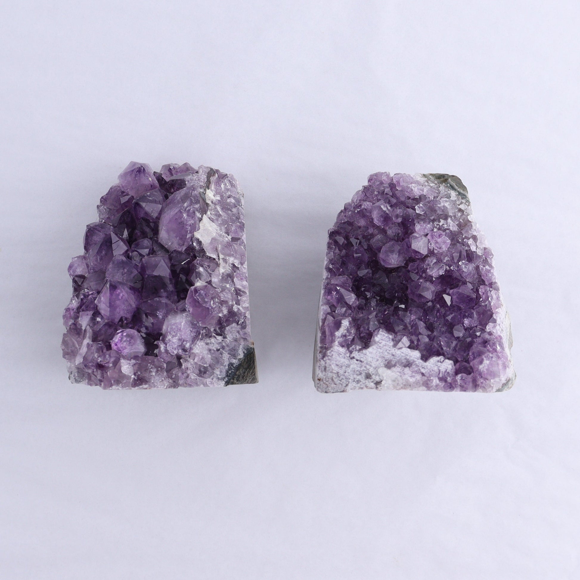 Uruguay Amethyst Cut Base Set of 8 - Expert Wholesale and Supplier of Wholesale Crystals & Bulk Gemstones, ["Amethyst","Cut Base","Uruguay"]