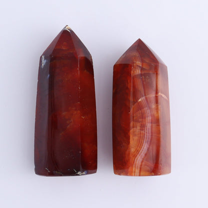 Carnelian Towers Set of 12 - Expert Wholesale and Supplier of Wholesale Crystals & Bulk Gemstones, ["carnelian","Madagascar","Towers"]