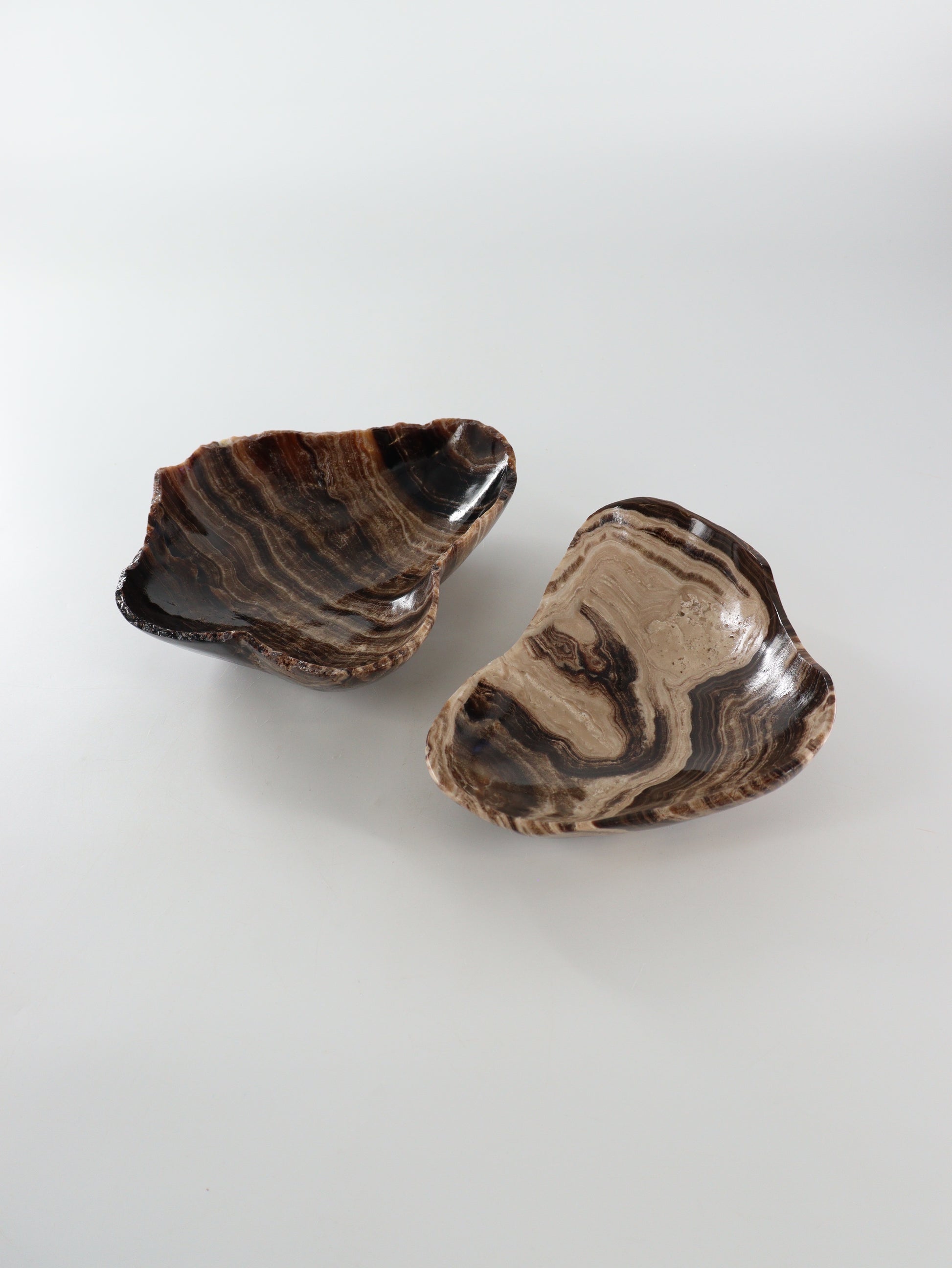 Chocolate Onyx Bowls Set of 2 - Expert Wholesale and Supplier of Wholesale Crystals & Bulk Gemstones, []