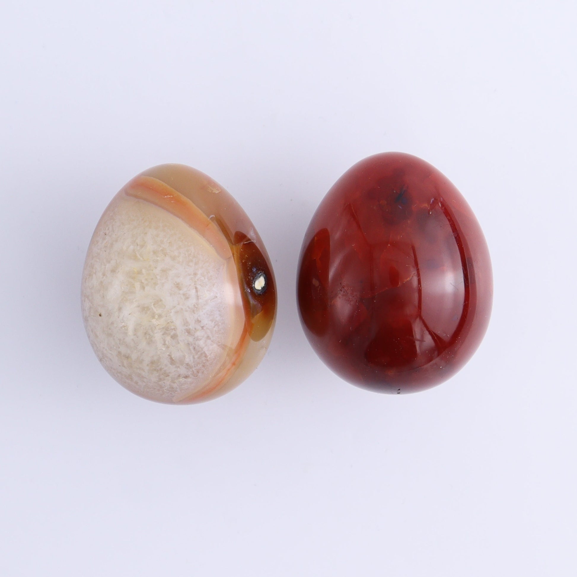 Carnelian Eggs Set of 12 - Expert Wholesale and Supplier of Wholesale Crystals & Bulk Gemstones, ["carnelian","Eggs","Madagascar"]
