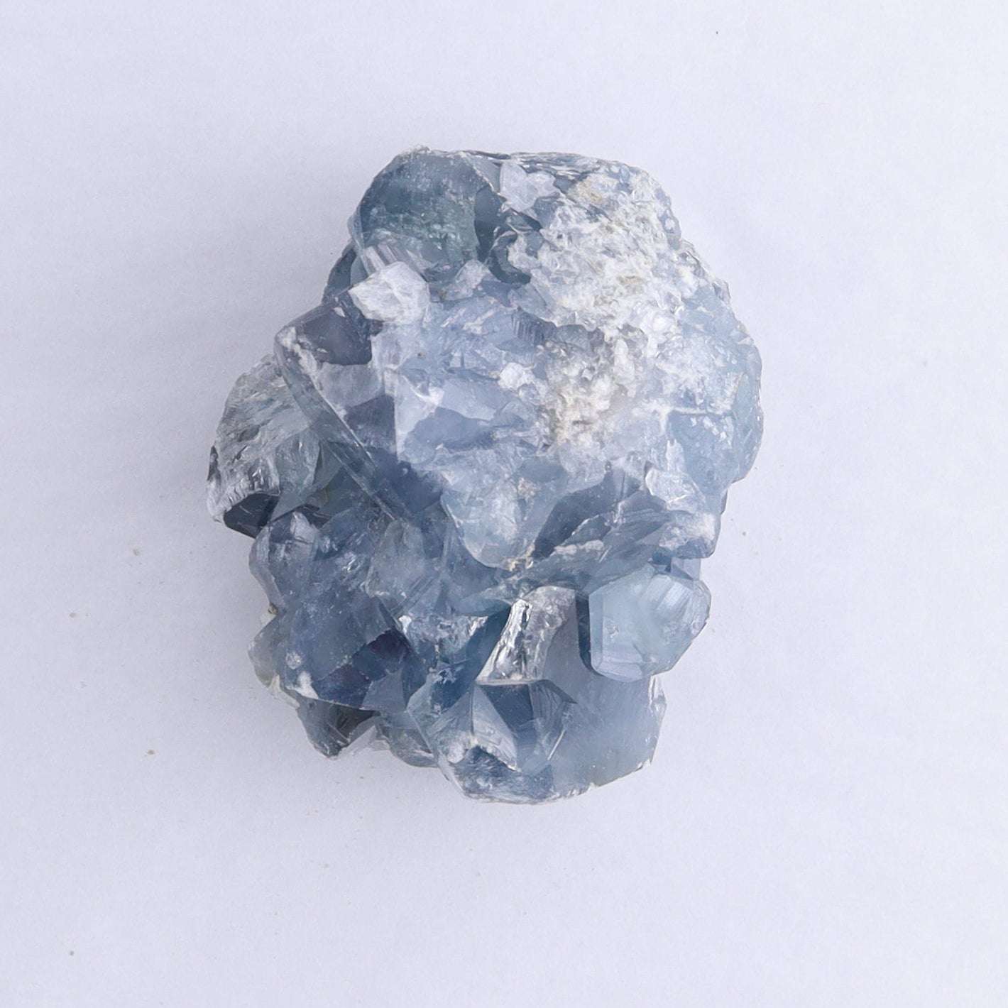 Celestite Clusters Set of 4