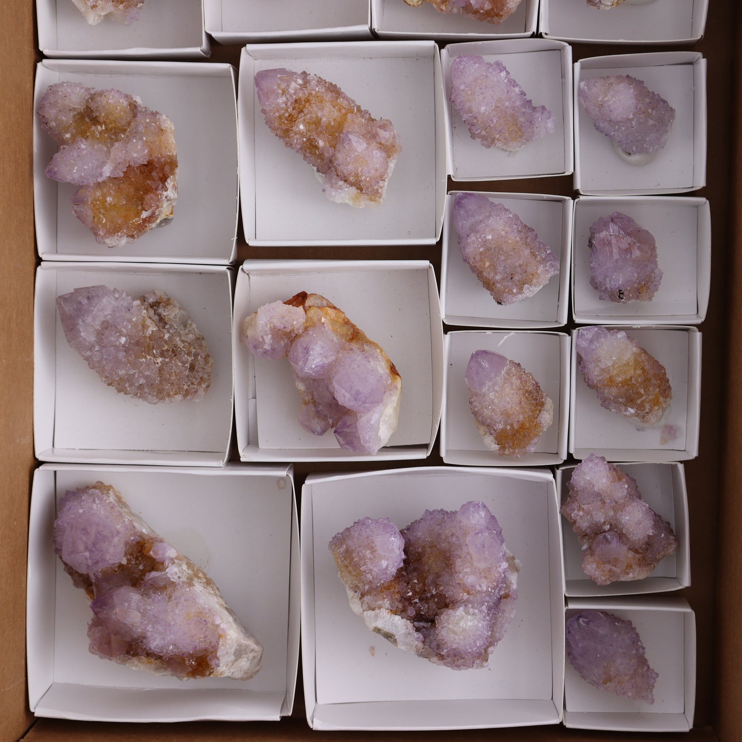 Cactus Quartz Set of 18 - Expert Wholesale and Supplier of Wholesale Crystals & Bulk Gemstones, ["cactus quartz","Quartz","South Africa"]
