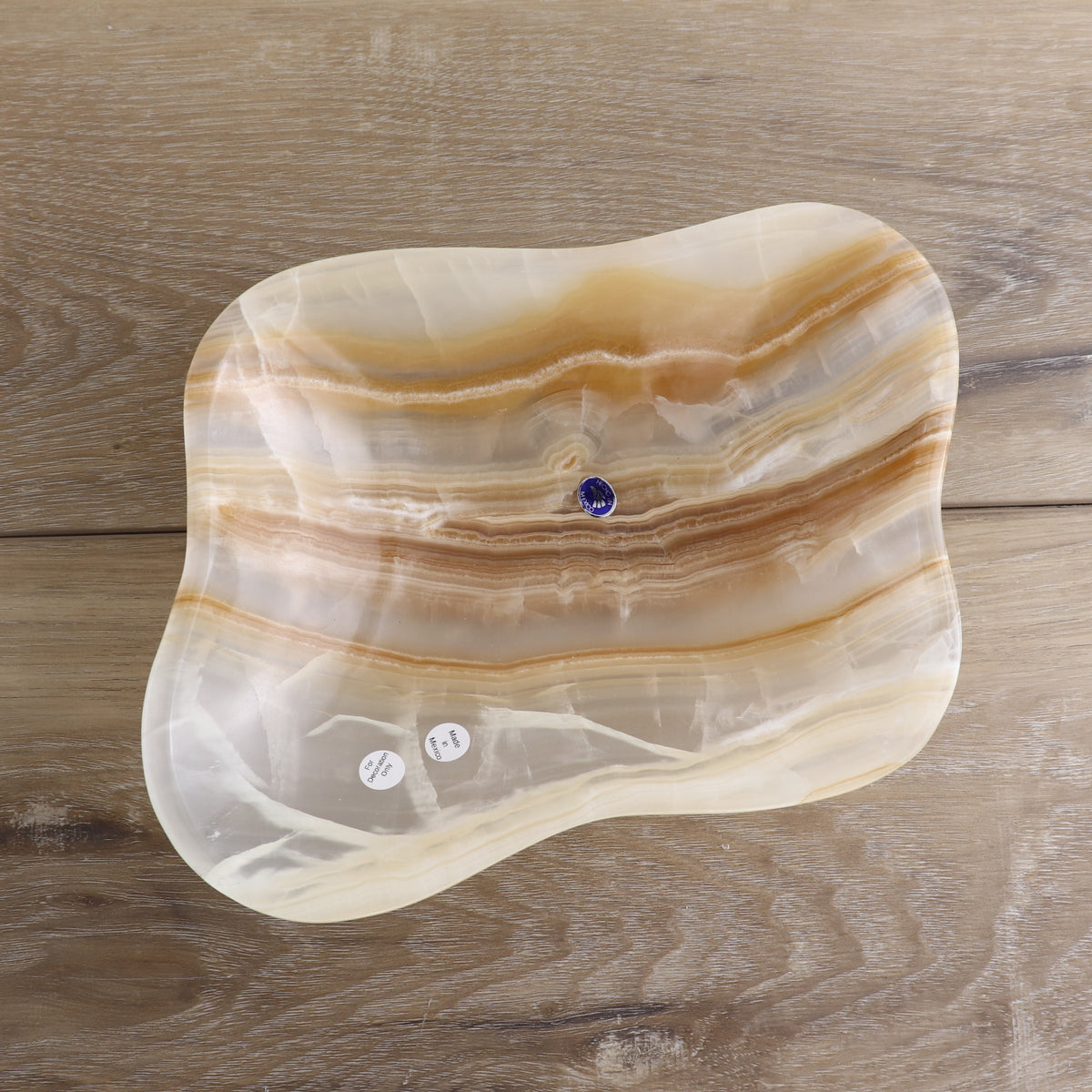 Mexican Onyx/Calcite Bowl 9"