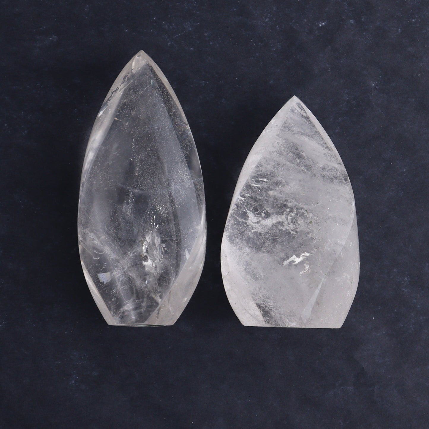 Imperfect Clear Quartz Flames Set of 6 - Expert Wholesale and Supplier of Wholesale Crystals & Bulk Gemstones, ["Brazil","Clear Quartz","flames","Quartz"]