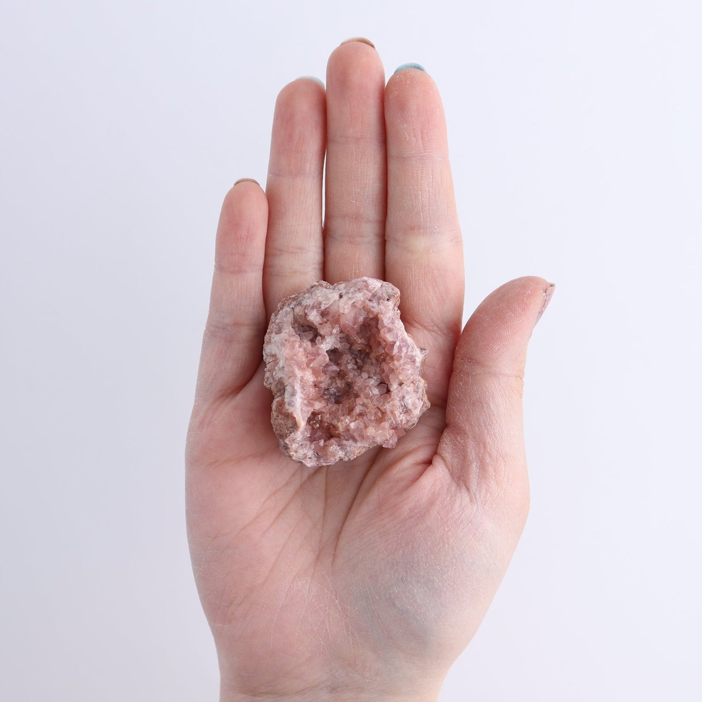 Pink Amethyst Clusters Set of 15