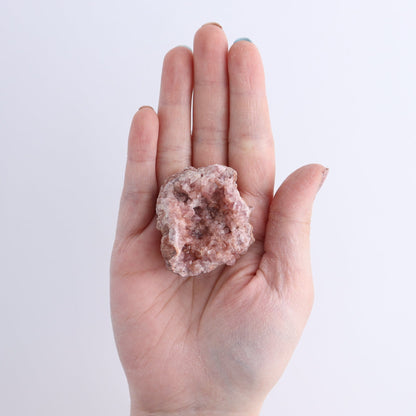 Pink Amethyst Clusters Set of 15