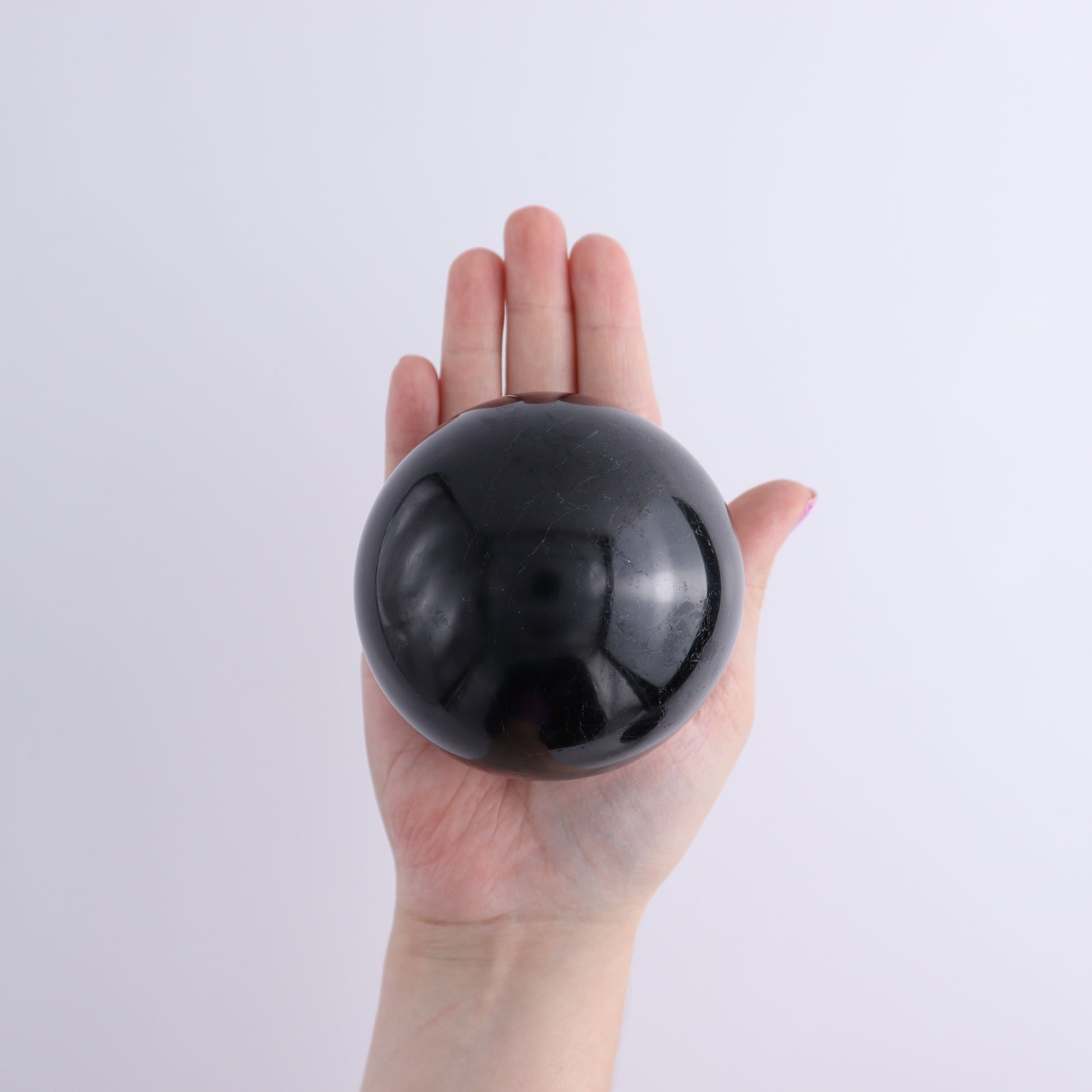 Black Tourmaline Spheres Set of 3 - Expert Wholesale and Supplier of Wholesale Crystals & Bulk Gemstones, ["Black Tourmaline","Spheres","Tourmaline"]