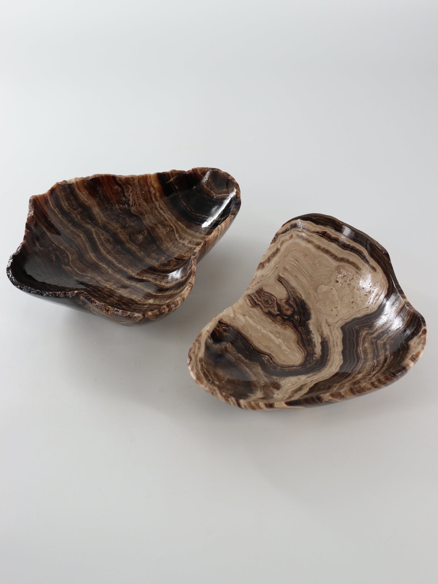 Chocolate Onyx Bowls Set of 2 - Expert Wholesale and Supplier of Wholesale Crystals & Bulk Gemstones, []
