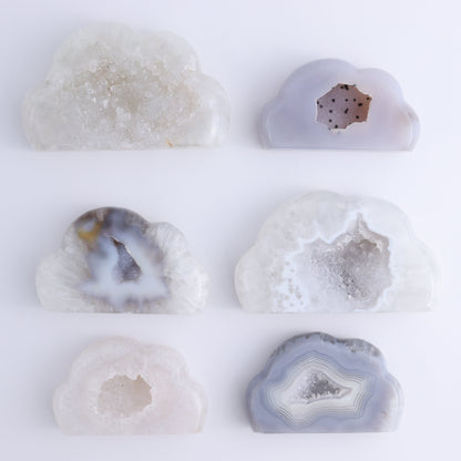 Agate Clouds Set of 6 - Expert Wholesale and Supplier of Wholesale Crystals & Bulk Gemstones, ["Agate","Clouds"]