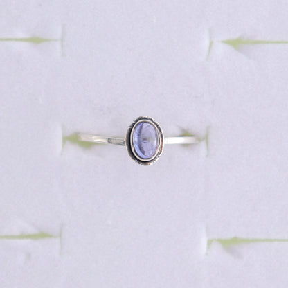 Tanzinite Rings Set of 5 (Ring Holders Not Included) - Expert Wholesale and Supplier of Wholesale Crystals & Bulk Gemstones, ["Ring","rings","sterling silver","Tanzinite"]