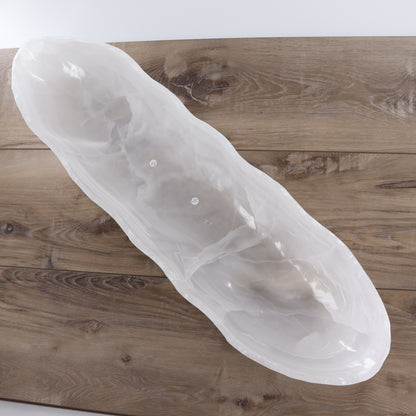 Mexican Onyx/Calcite Canoe Bowl - Expert Wholesale and Supplier of Wholesale Crystals & Bulk Gemstones, ["Bowls","Calcite","canoe","Mexico","onyx"]