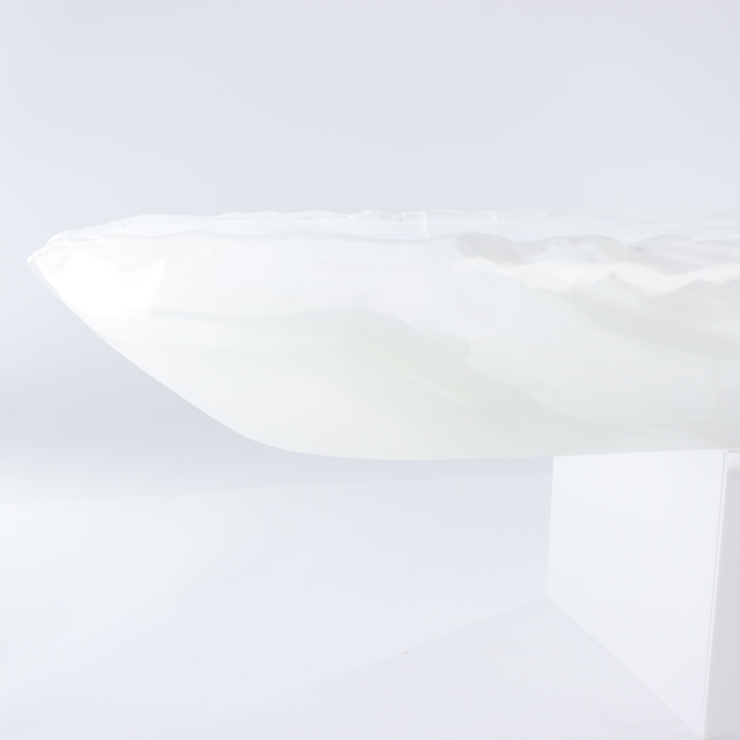 Mexican Onyx/Calcite Canoe Bowl