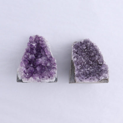 Uruguay Amethyst Cut Base Set of 8 - Expert Wholesale and Supplier of Wholesale Crystals & Bulk Gemstones, ["Amethyst","Cut Base","Uruguay"]