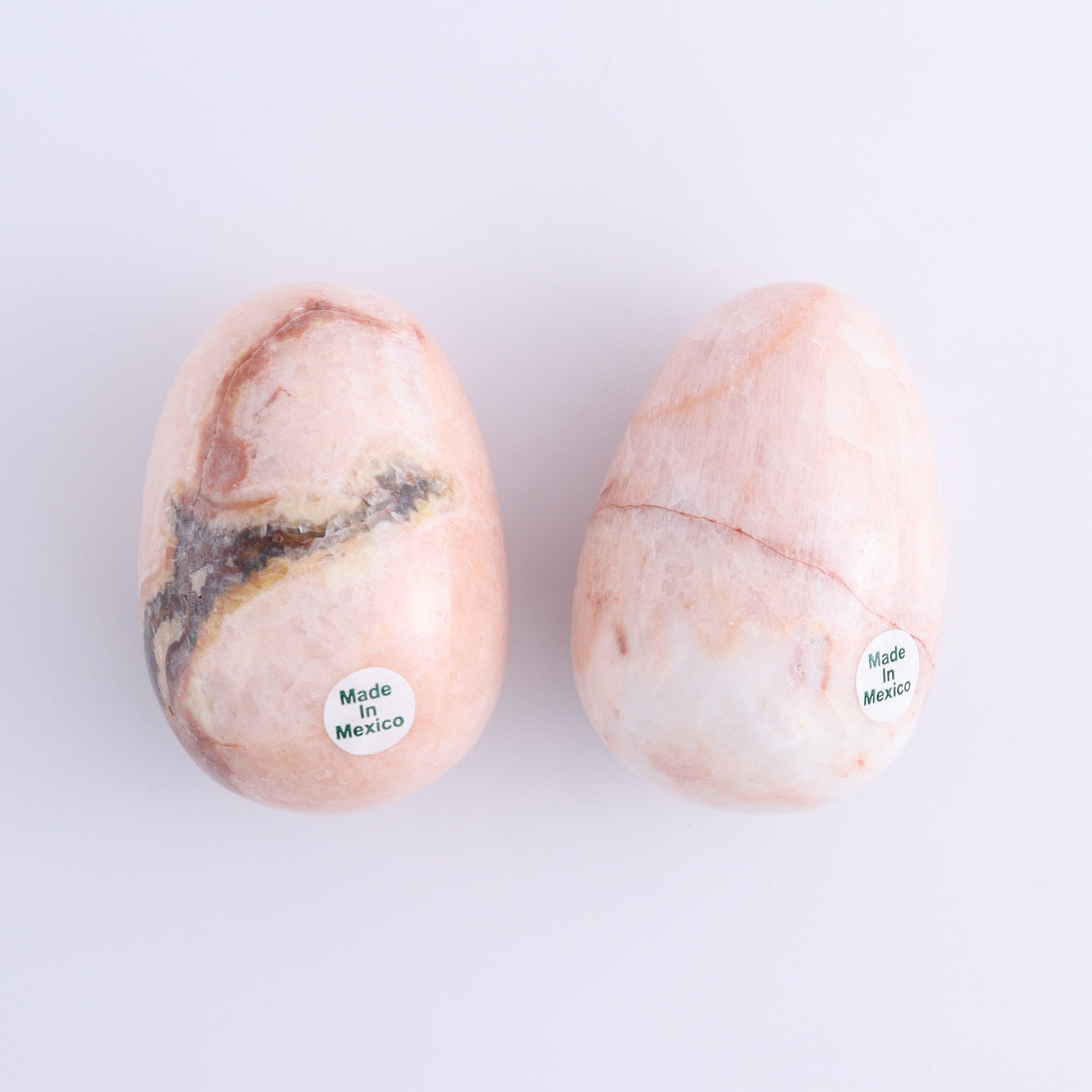 Calcite Eggs Set of 5 - Expert Wholesale and Supplier of Wholesale Crystals & Bulk Gemstones, ["Calcite","Eggs","Mexico"]