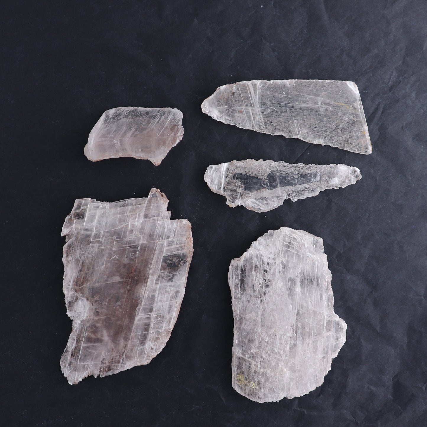 Selenite Slices Set of 5