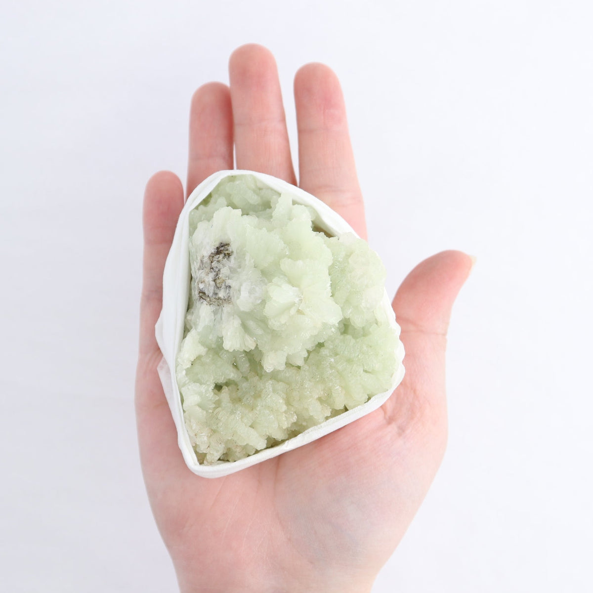 Prehnite Flat from Morocco