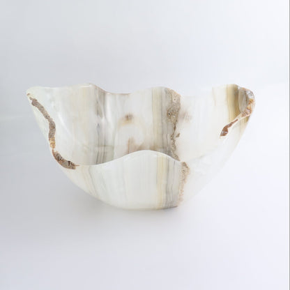 Mexican Onyx/Calcite Bowl 14"