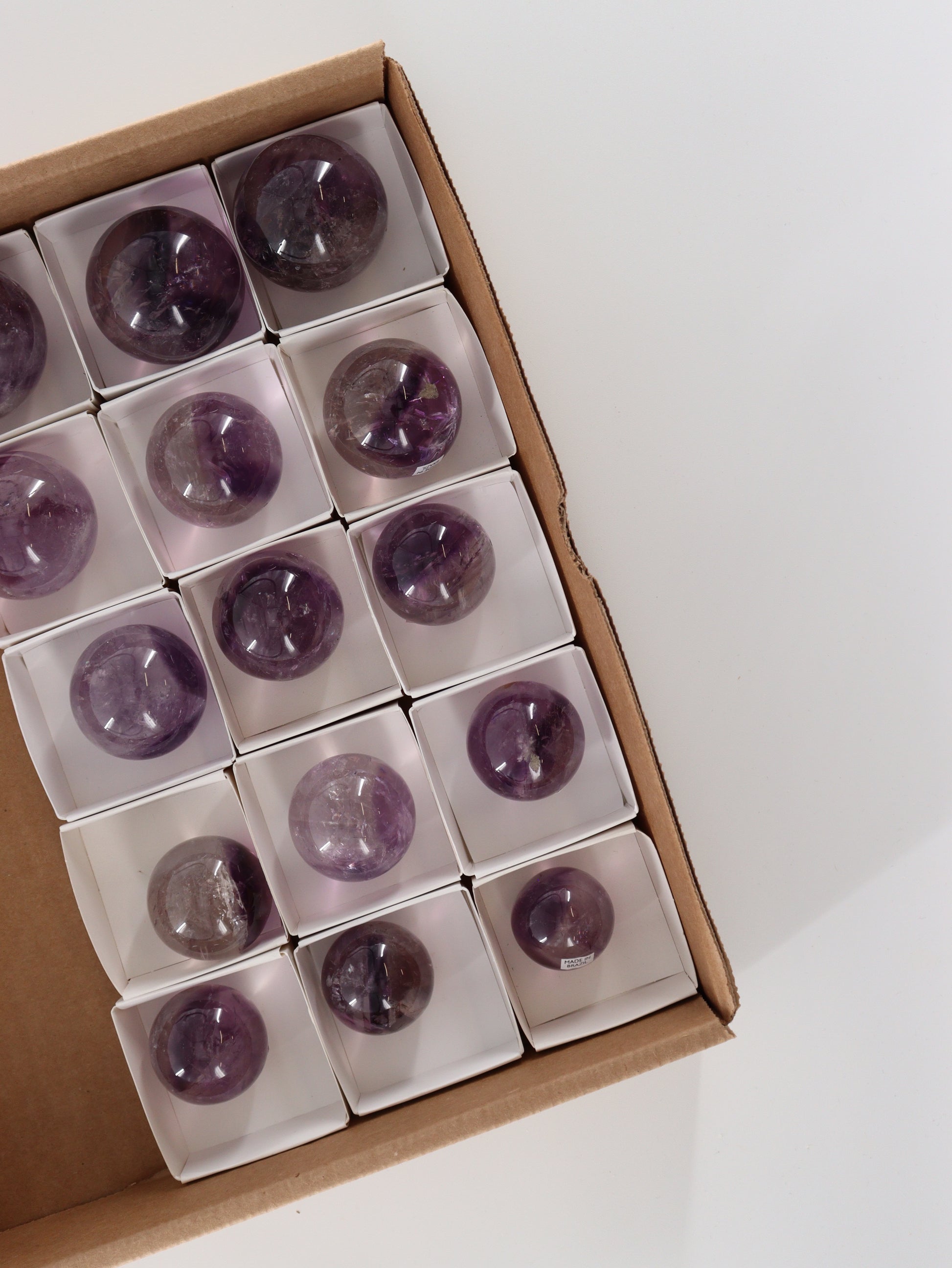 Phantom Amethyst Spheres - Expert Wholesale and Supplier of Wholesale Crystals & Bulk Gemstones, []