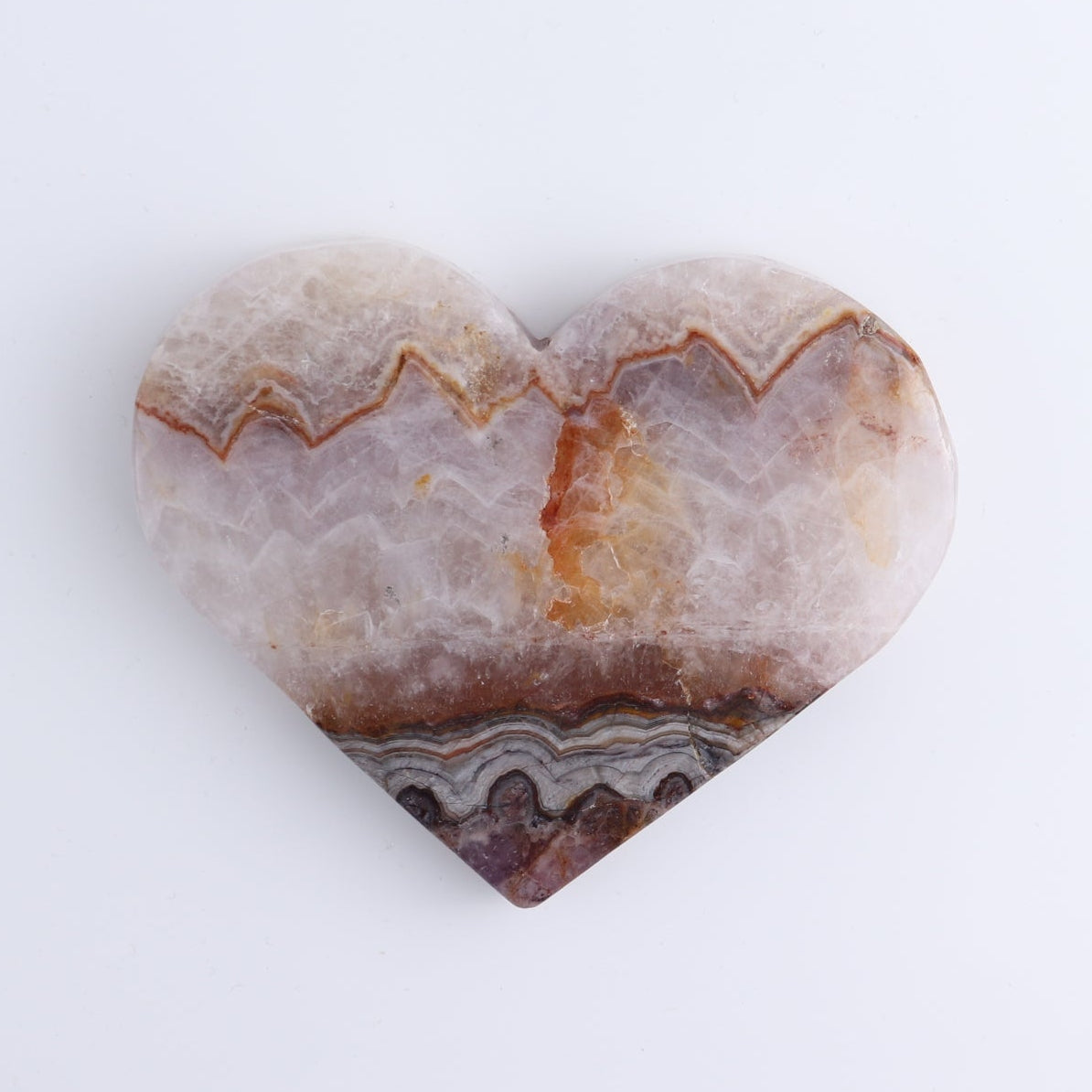 Amethyst Hearts Set of 3