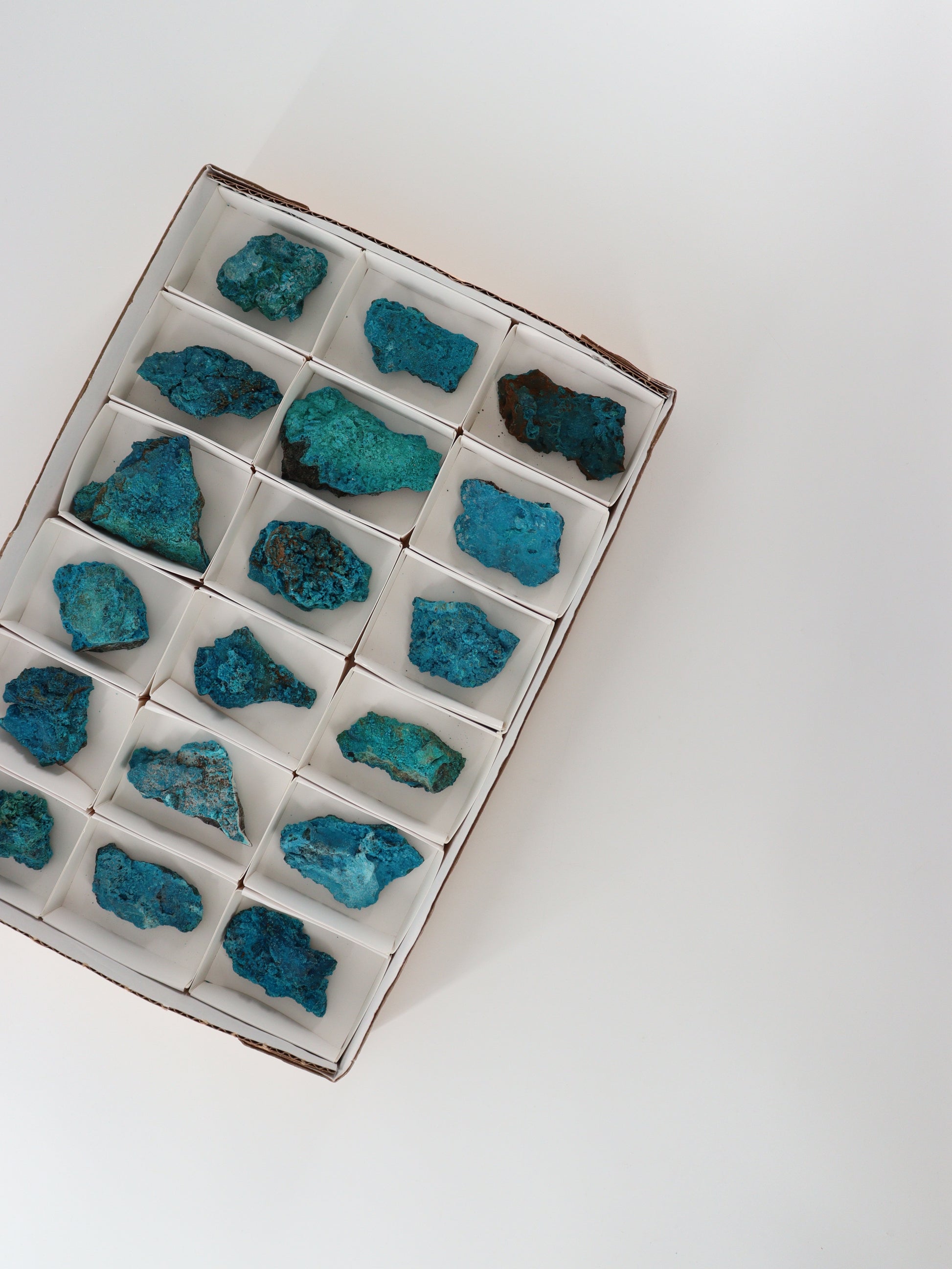 Chrysocolla Flat - Expert Supplier of Wholesale Crystals & Bulk Gemstones