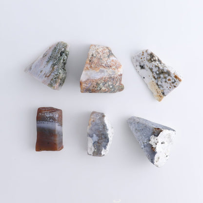 Ocean Jasper Freeforms Flat