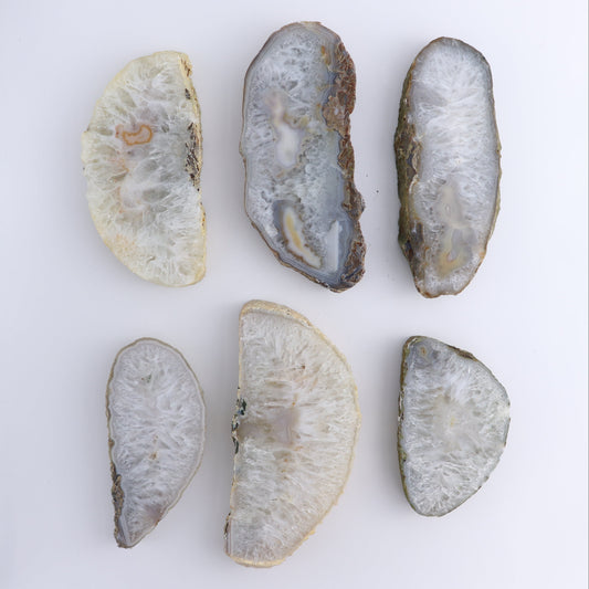 Agate Slices Set of 6 - Expert Wholesale and Supplier of Wholesale Crystals & Bulk Gemstones, ["Agate","Brazil","Slices and Slabs"]